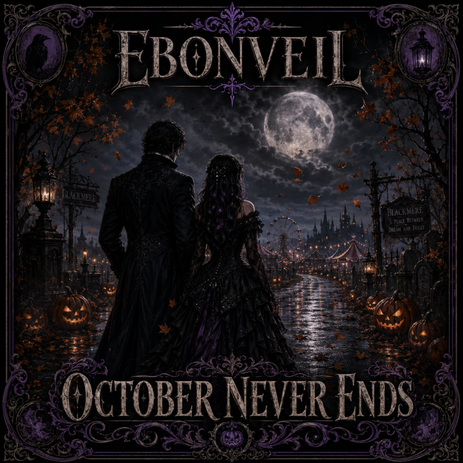 October Never Ends by Ebonveil cover artwork
